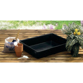 Garland plastic tray Chieftain Tray Black 64.5x49.5x12 cm